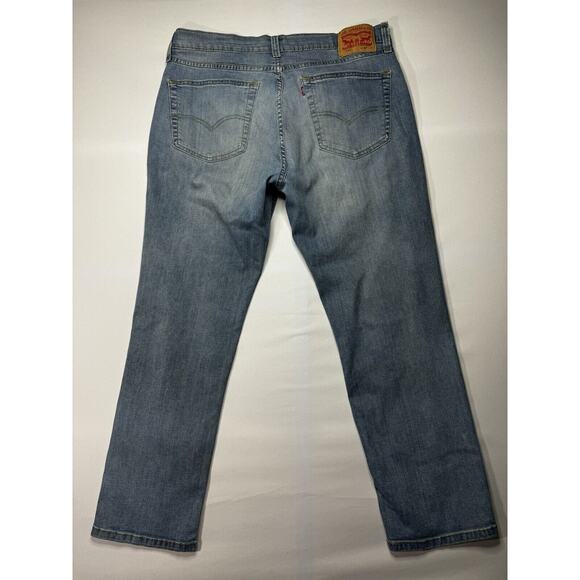 Levi's 541 Men's Light Wash Athletic Taper Blue Denim Jeans - Size 36x28 - Picture 2 of 7